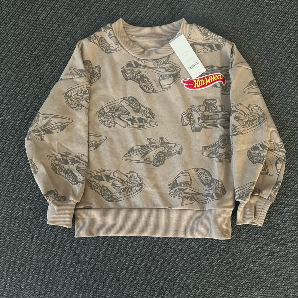 NWT Hot Wheels Sweatshirt